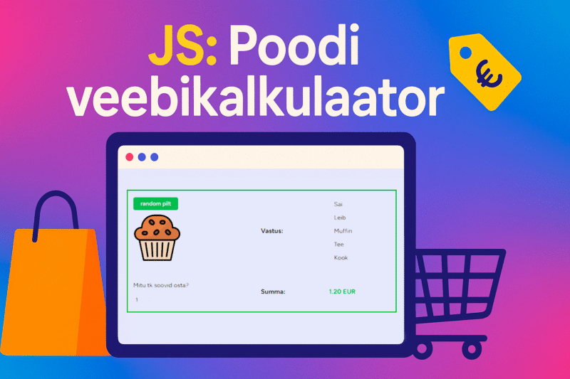 JS: Poodi veebikalkulaator